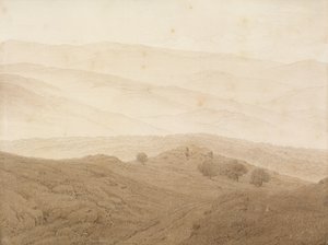Mountain Landscape Near Teplitz